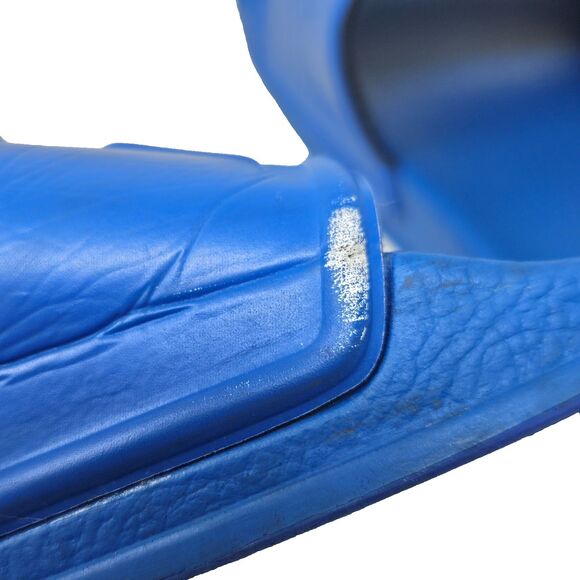 OFF-WHITE Virgil Abloh Rubber Sandals Arrow Pool Sliders Blue Size 40 - Picture 6 of 9